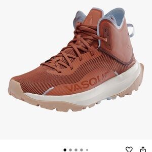 Vasque Women’s Here Mid Everyday Shoes Size 9.5M Brown and Blue